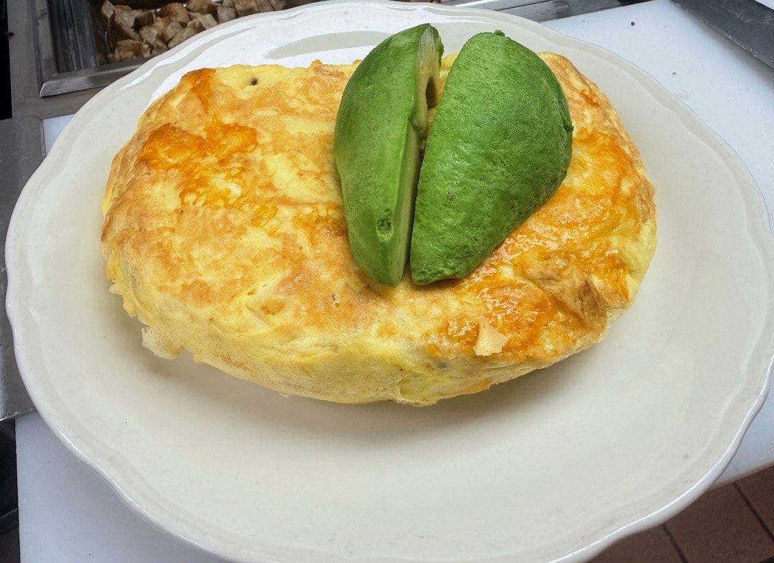 Chicken Fajita Omelet