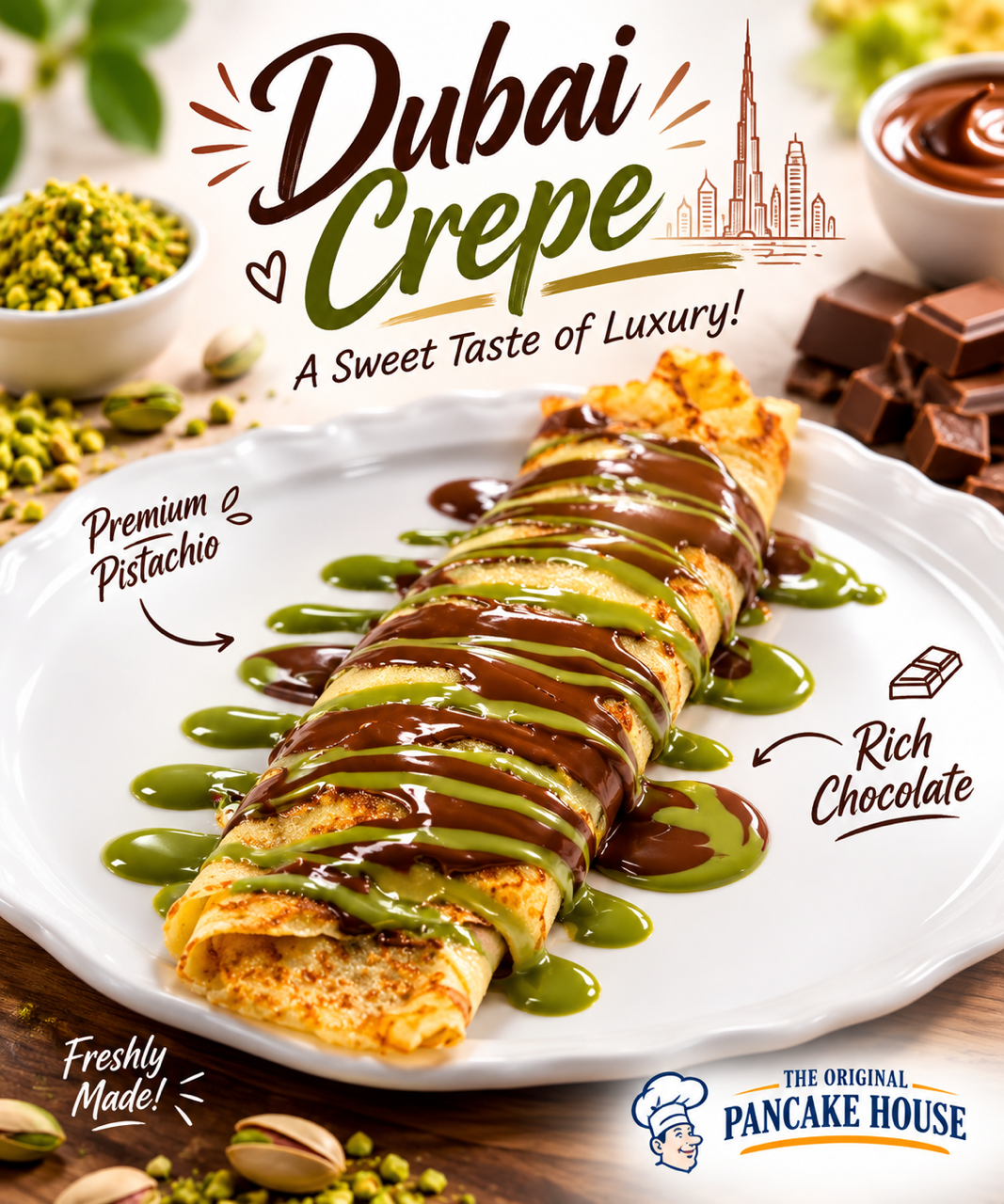 Dubai Crepe