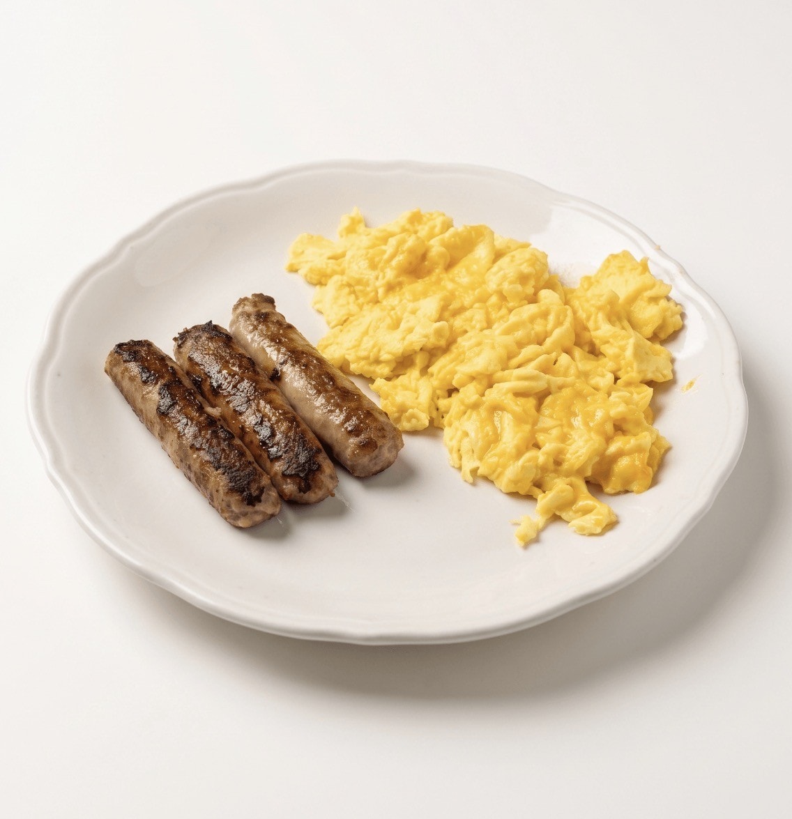 Halal Chicken Sausage & Eggs