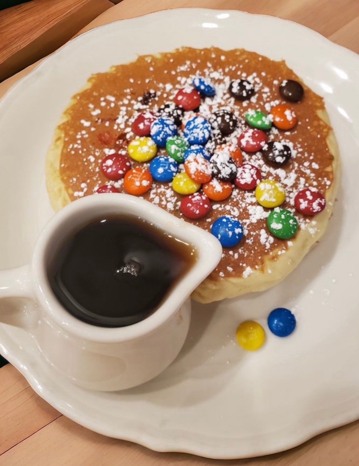 Reema's M&M Pancakes