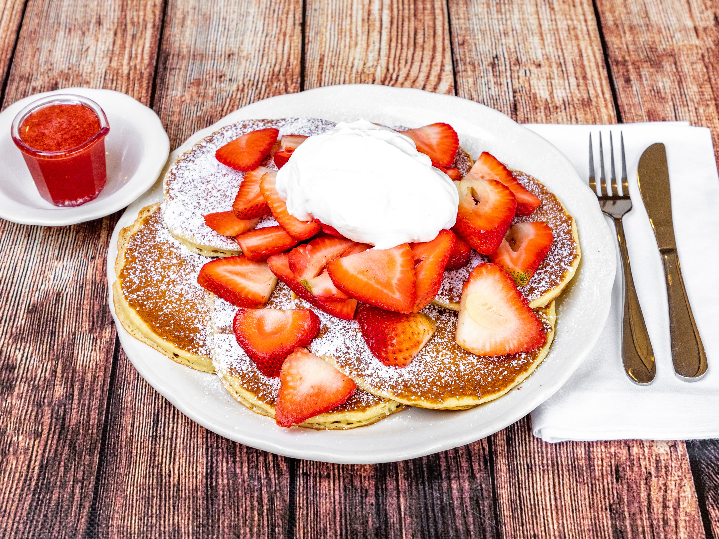 Strawberry Pancakes